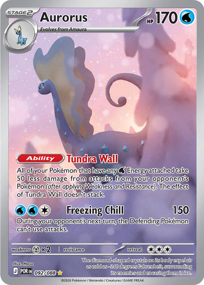 Aurorus (092/088) [Mega Evolution: Perfect Order] | L.A. Mood Comics and Games