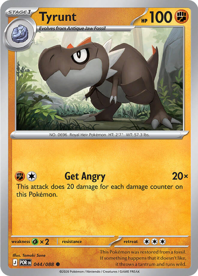 Tyrunt (044/088) [Mega Evolution: Perfect Order] | L.A. Mood Comics and Games