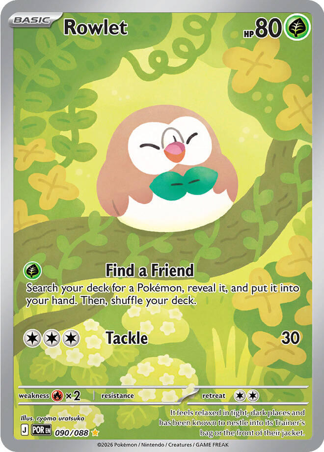 Rowlet (090/088) [Mega Evolution: Perfect Order] | L.A. Mood Comics and Games