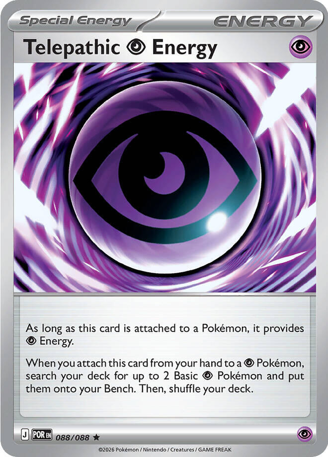 Telepathic Psychic Energy (088/088) [Mega Evolution: Perfect Order] | L.A. Mood Comics and Games