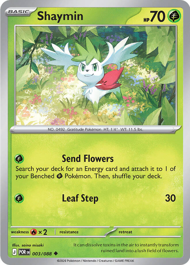 Shaymin (003/088) [Mega Evolution: Perfect Order] | L.A. Mood Comics and Games