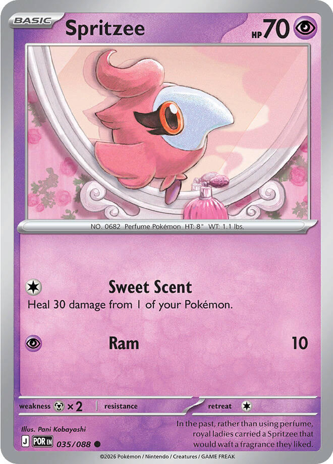 Spritzee (035/088) [Mega Evolution: Perfect Order] | L.A. Mood Comics and Games