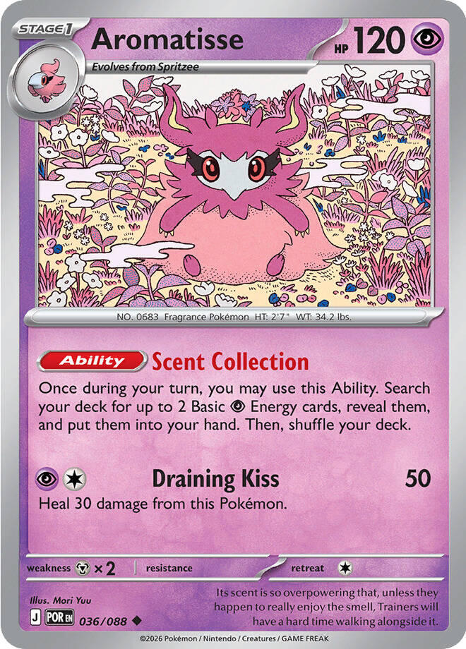 Aromatisse (036/088) [Mega Evolution: Perfect Order] | L.A. Mood Comics and Games
