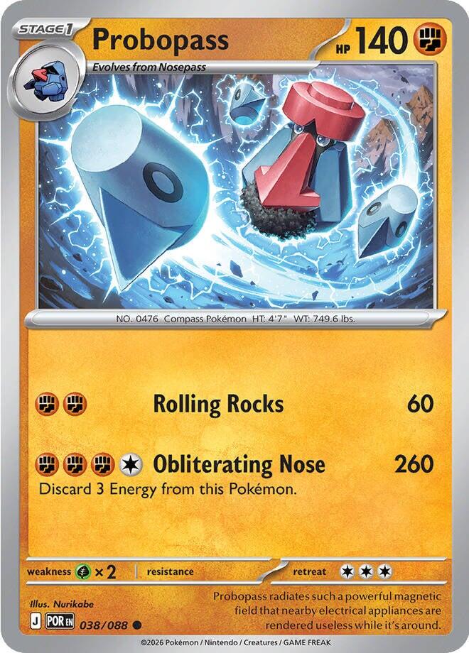 Probopass (038/088) [Mega Evolution: Perfect Order] | L.A. Mood Comics and Games
