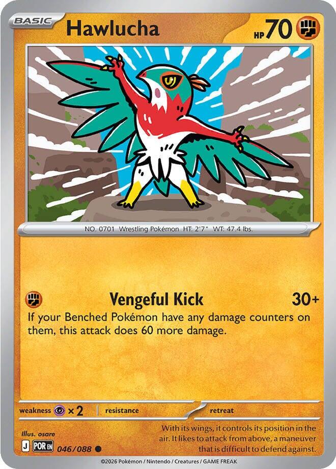 Hawlucha (046/088) [Mega Evolution: Perfect Order] | L.A. Mood Comics and Games