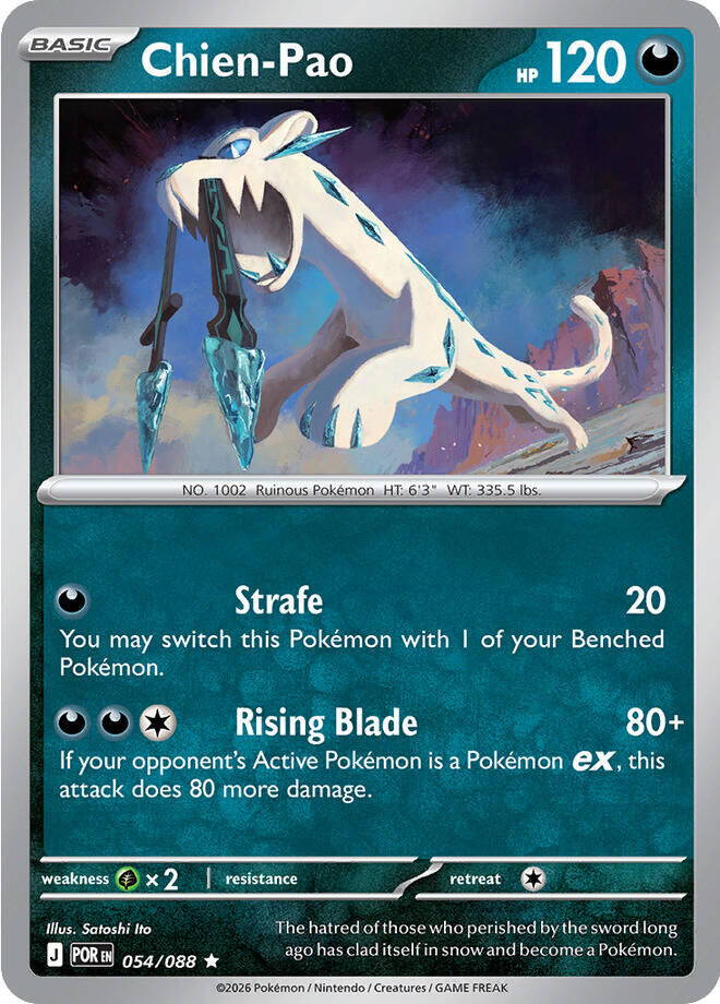 Chien-Pao (054/088) [Mega Evolution: Perfect Order] | L.A. Mood Comics and Games