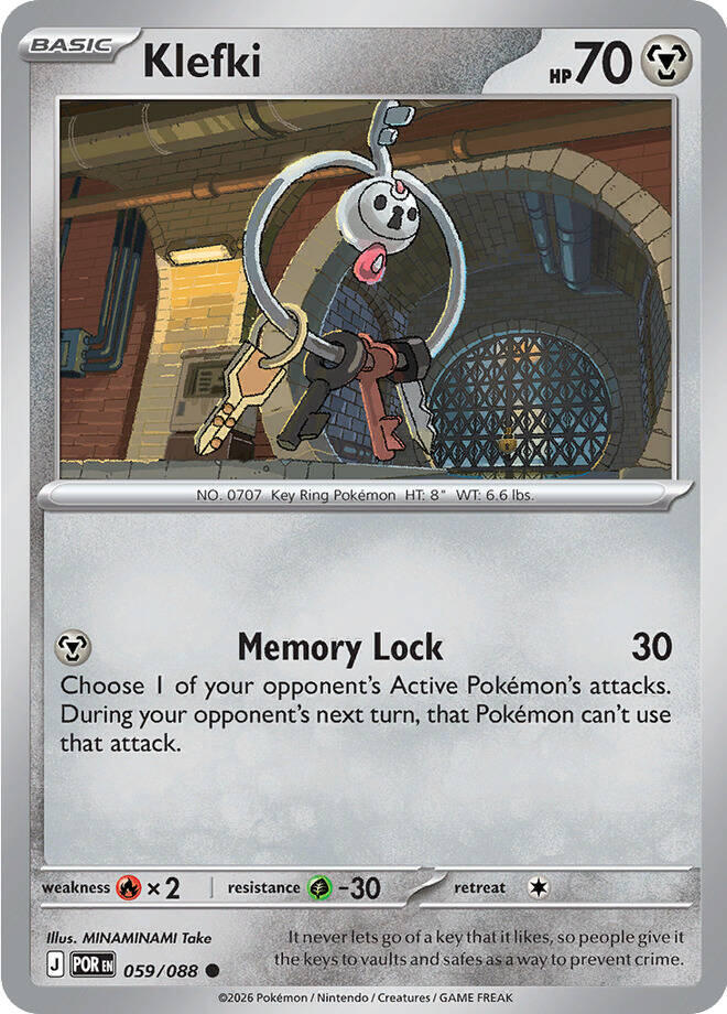 Klefki (059/088) [Mega Evolution: Perfect Order] | L.A. Mood Comics and Games