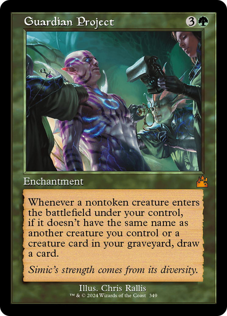 Guardian Project (Retro Frame) [Ravnica Remastered] | L.A. Mood Comics and Games