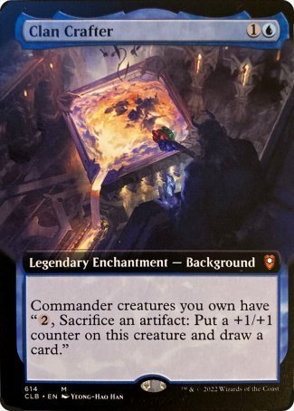 Clan Crafter (Extended Art) [Commander Legends: Battle for Baldur's Gate] | L.A. Mood Comics and Games