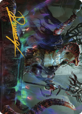 Sivriss, Nightmare Speaker Art Card (32) (Gold-Stamped Signature) [Commander Legends: Battle for Baldur's Gate Art Series] | L.A. Mood Comics and Games