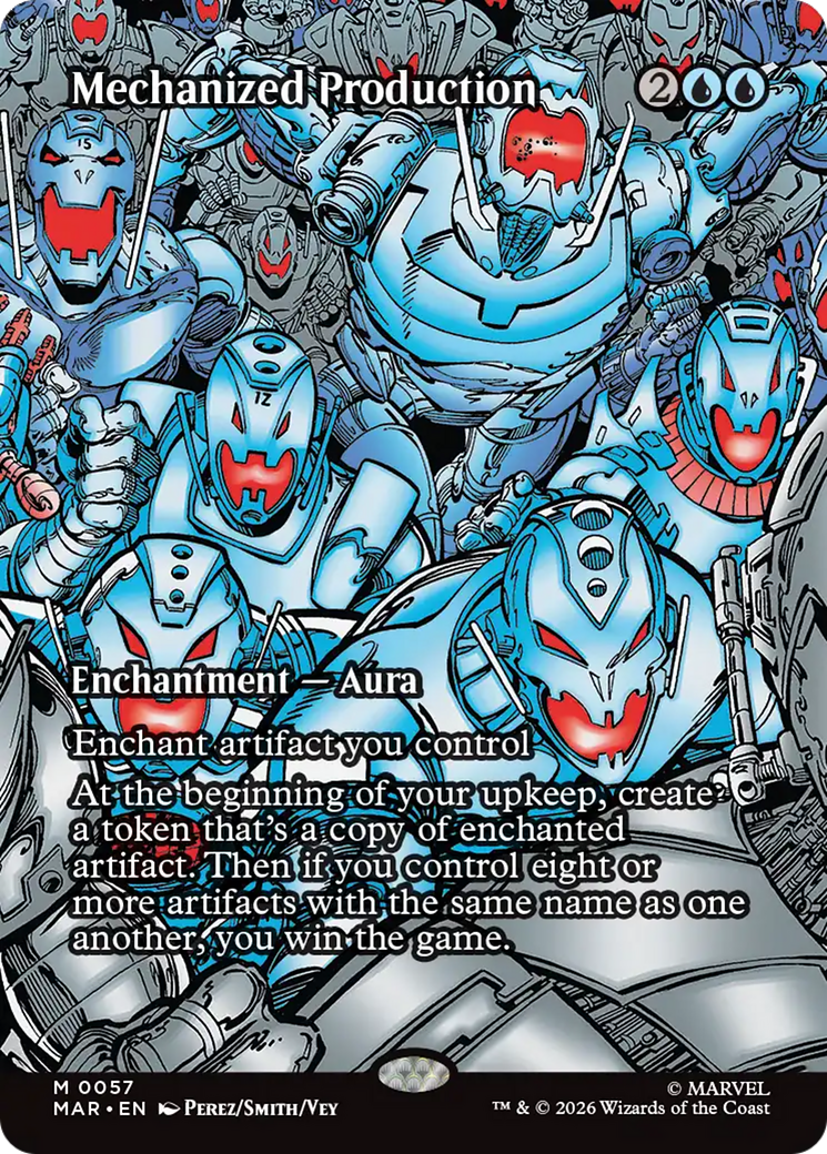 Mechanized Production (Borderless) [Marvel Universe: Eternal-Legal] | L.A. Mood Comics and Games