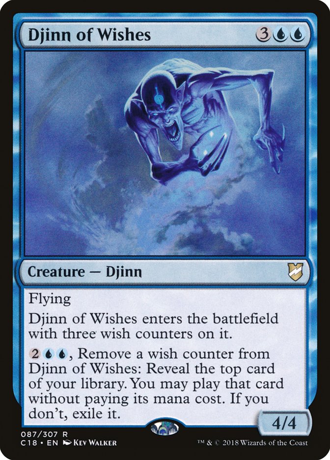 Djinn of Wishes [Commander 2018] | L.A. Mood Comics and Games