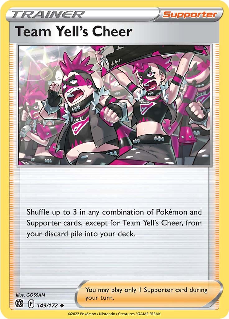 Team Yell's Cheer (149/172) [Sword & Shield: Brilliant Stars] | L.A. Mood Comics and Games