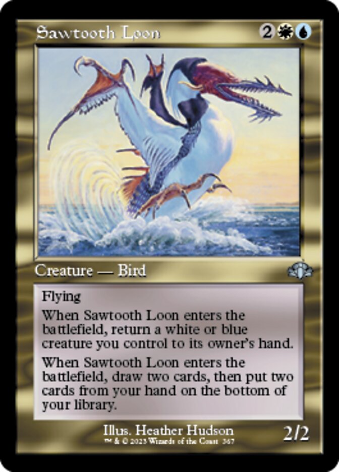 Sawtooth Loon (Retro) [Dominaria Remastered] | L.A. Mood Comics and Games