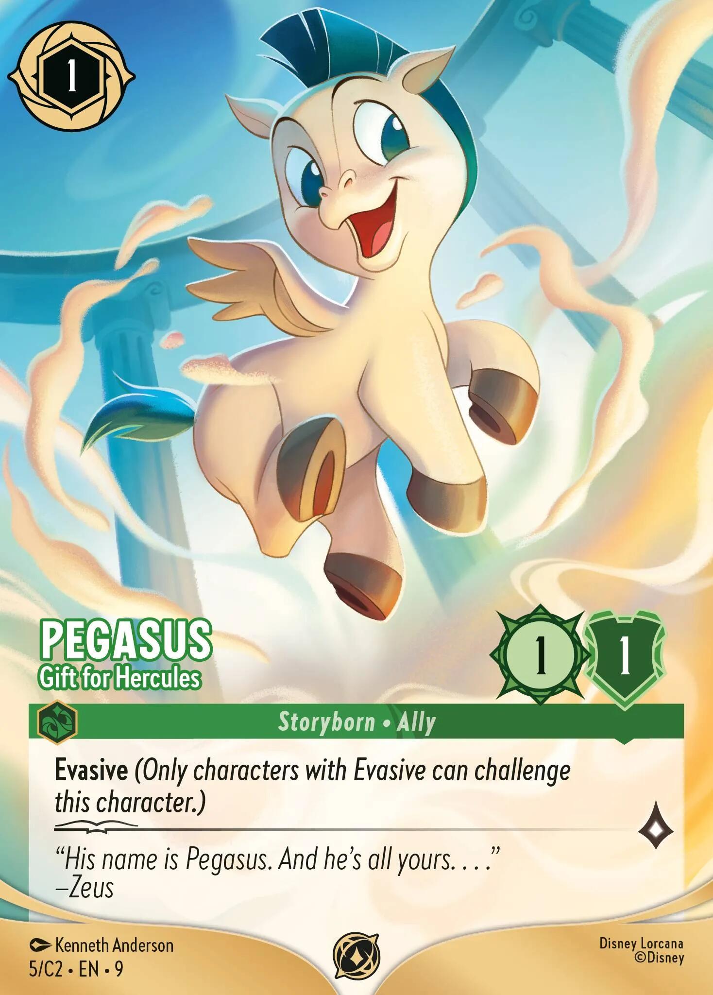 Pegasus - Gift for Hercules (5) (5) [Promo Cards] | L.A. Mood Comics and Games