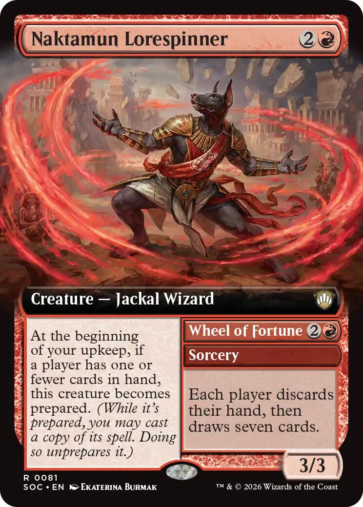 Naktamun Lorespinner (Extended Art) [Secrets of Strixhaven Commander] | L.A. Mood Comics and Games
