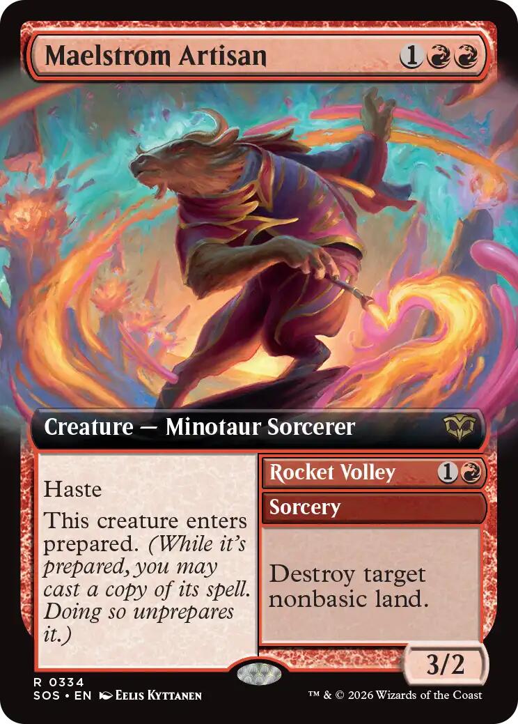 Maelstrom Artisan (Extended Art) [Secrets of Strixhaven] | L.A. Mood Comics and Games