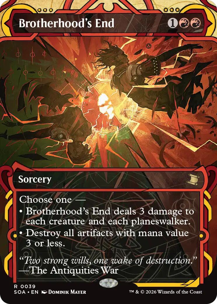 Brotherhood's End [Secrets of Strixhaven: Mystical Archive] | L.A. Mood Comics and Games