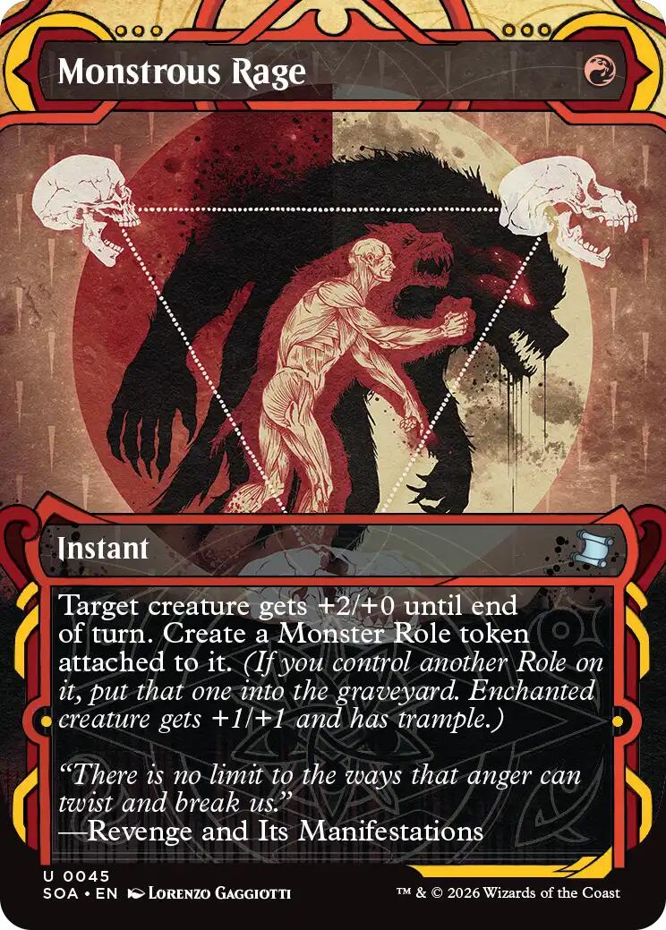 Monstrous Rage [Secrets of Strixhaven: Mystical Archive] | L.A. Mood Comics and Games