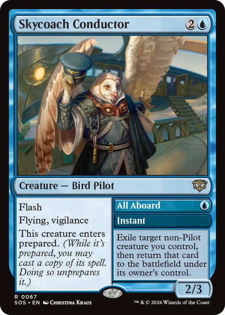 Skycoach Conductor [Secrets of Strixhaven] | L.A. Mood Comics and Games