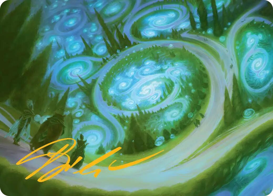 Mathemagics Art Card (Gold-Stamped Signature) [Secrets of Strixhaven Art Series] | L.A. Mood Comics and Games