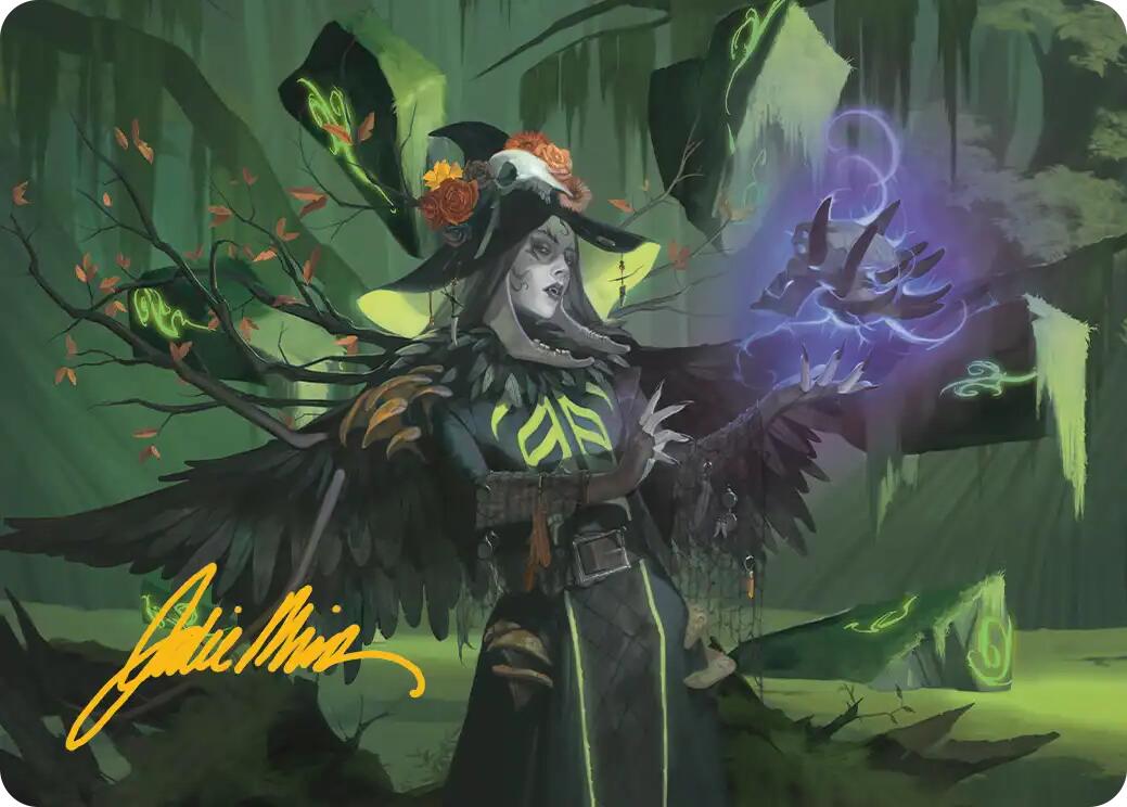 Emeritus of Woe Art Card (Gold-Stamped Signature) [Secrets of Strixhaven Art Series] | L.A. Mood Comics and Games