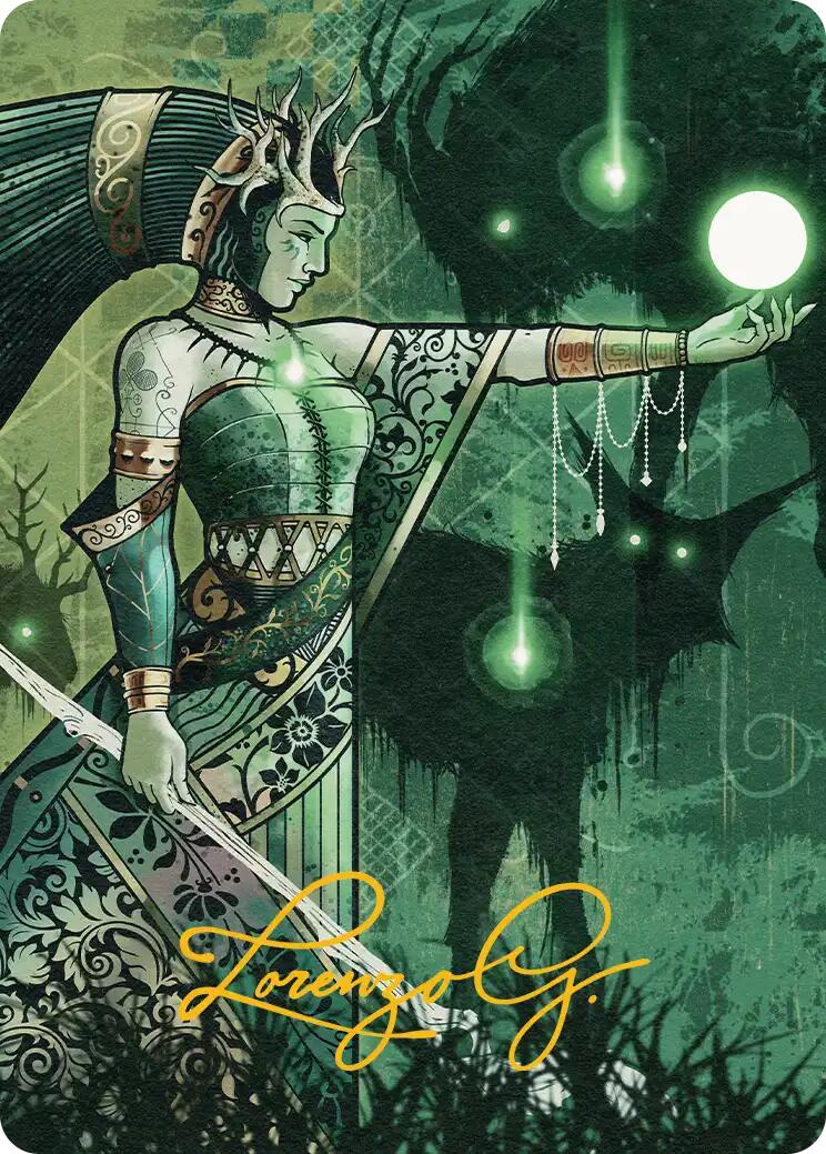 Shamanic Revelation Art Card (Gold-Stamped Signature) [Secrets of Strixhaven Art Series] | L.A. Mood Comics and Games