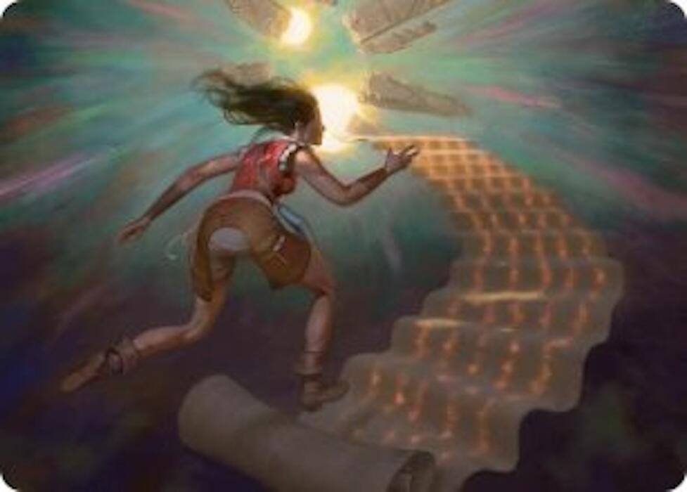Pursue the Past Art Card [Secrets of Strixhaven Art Series] | L.A. Mood Comics and Games