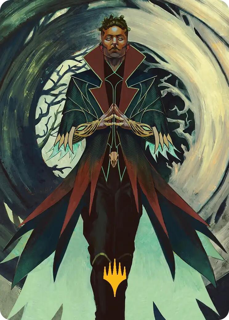 Professor Dellian Fel Art Card (Gold-Stamped Planeswalker Symbol) [Secrets of Strixhaven Art Series] | L.A. Mood Comics and Games