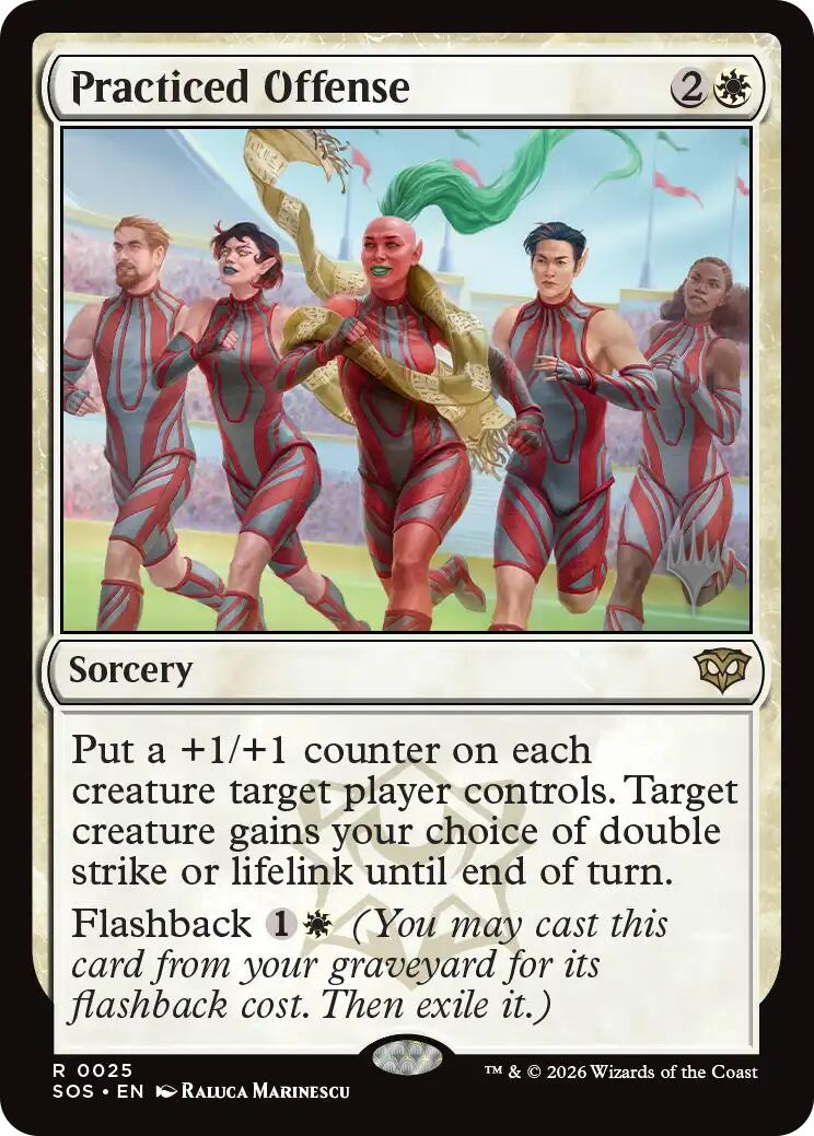 Practiced Offense [Secrets of Strixhaven Promos] | L.A. Mood Comics and Games