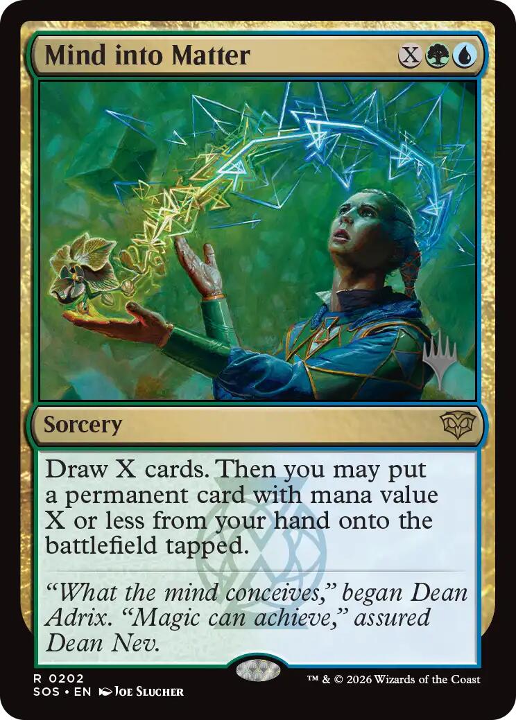 Mind into Matter [Secrets of Strixhaven Promos] | L.A. Mood Comics and Games