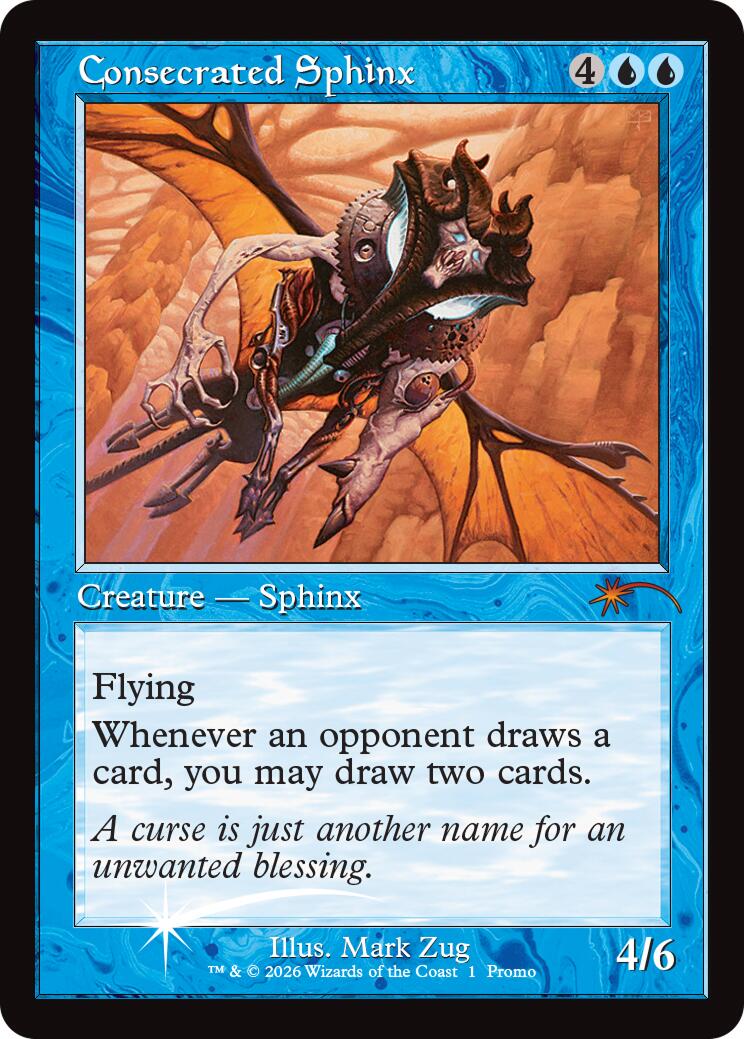 Consecrated Sphinx (Retro Frame) [MagicFest 2025] | L.A. Mood Comics and Games