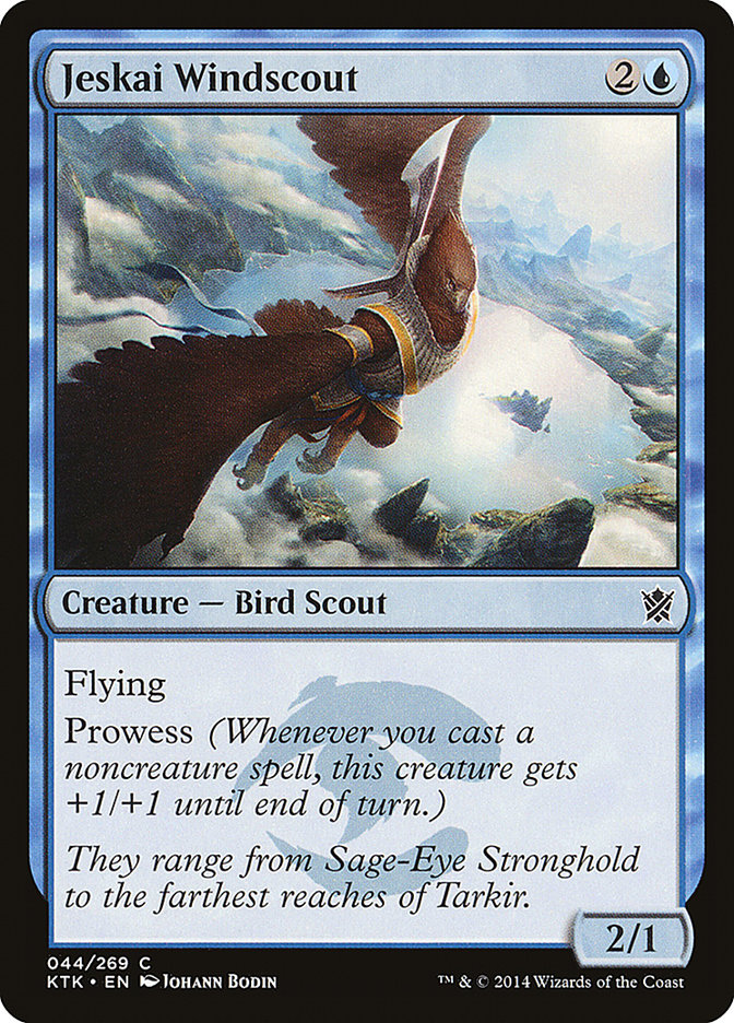 Jeskai Windscout [Khans of Tarkir] | L.A. Mood Comics and Games