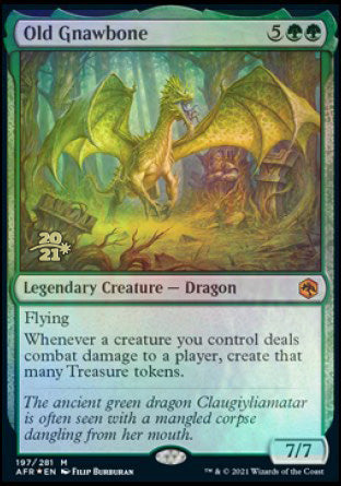 Old Gnawbone [Dungeons & Dragons: Adventures in the Forgotten Realms Prerelease Promos] | L.A. Mood Comics and Games