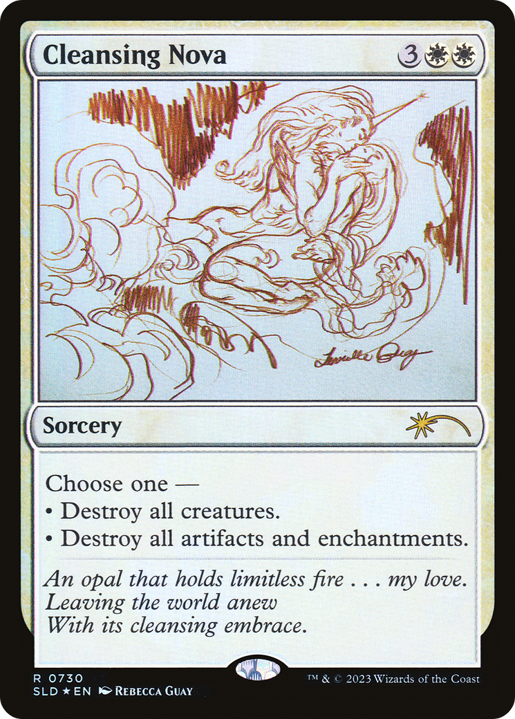 Cleansing Nova (Sketch) [Secret Lair Drop Promos] | L.A. Mood Comics and Games