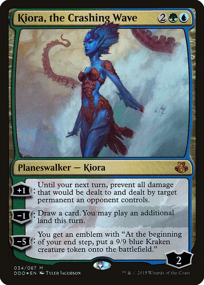 Kiora, the Crashing Wave [Duel Decks: Elspeth vs. Kiora] | L.A. Mood Comics and Games