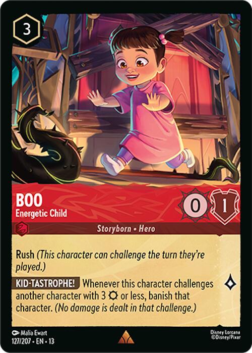 Boo - Energetic Child (127/207) [Attack of the Vine!] | L.A. Mood Comics and Games