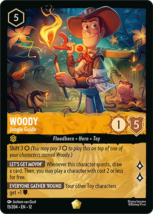 Woody - Jungle Guide (15/204) [Wilds Unknown] | L.A. Mood Comics and Games
