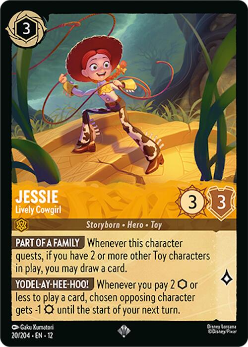 Jessie - Lively Cowgirl (20/204) [Wilds Unknown] | L.A. Mood Comics and Games