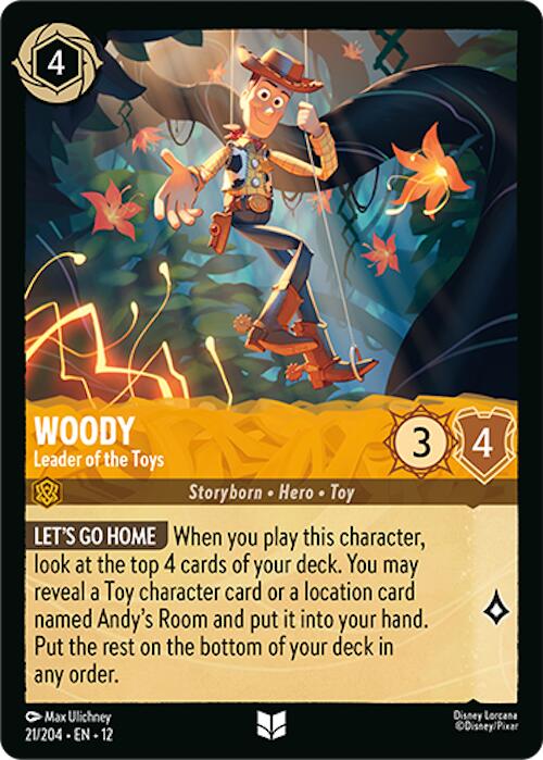 Woody - Leader of the Toys (21/204) [Wilds Unknown] | L.A. Mood Comics and Games