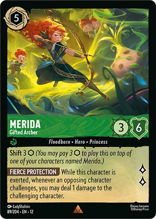 Merida - Gifted Archer (89/204) [Wilds Unknown] | L.A. Mood Comics and Games