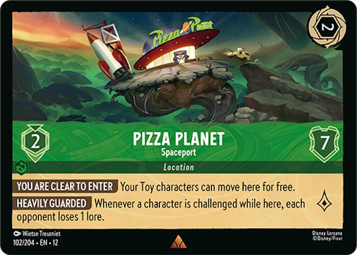Pizza Planet - Spaceport (102/204) [Wilds Unknown] | L.A. Mood Comics and Games