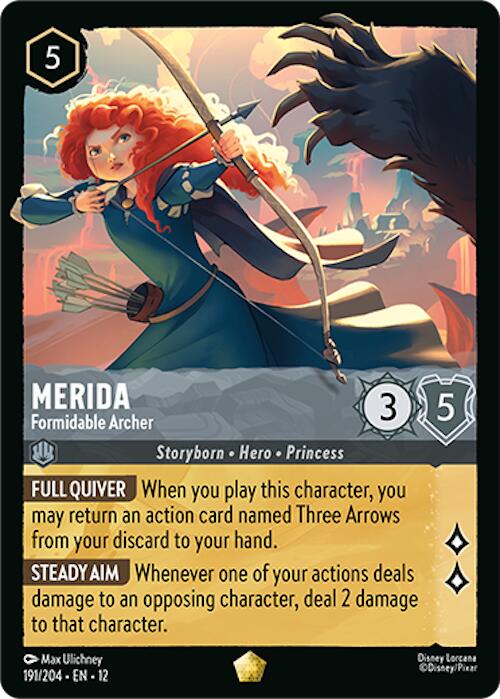 Merida - Formidable Archer (191/204) [Wilds Unknown] | L.A. Mood Comics and Games