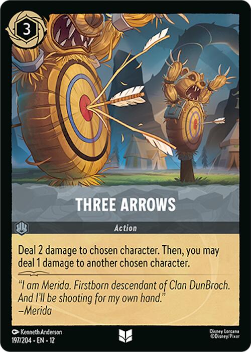 Three Arrows (197/204) [Wilds Unknown] | L.A. Mood Comics and Games