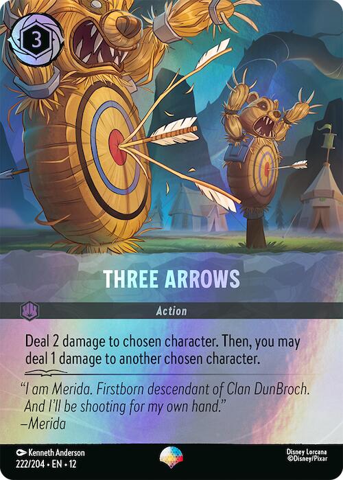 Three Arrows (Epic) (222/204) [Wilds Unknown] | L.A. Mood Comics and Games