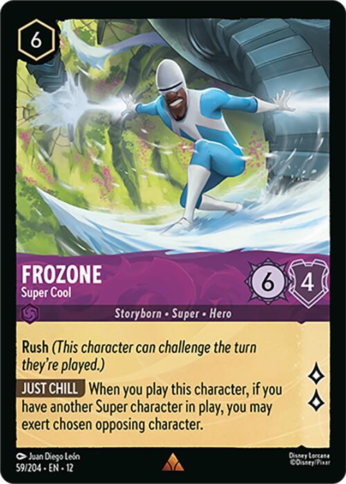 Frozone - Super Cool (59/204) [Wilds Unknown] | L.A. Mood Comics and Games