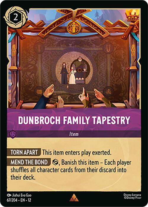 DunBroch Family Tapestry (67/204) [Wilds Unknown] | L.A. Mood Comics and Games