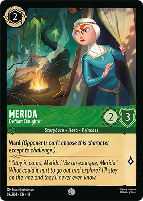 Merida - Defiant Daughter (69/204) [Wilds Unknown] | L.A. Mood Comics and Games