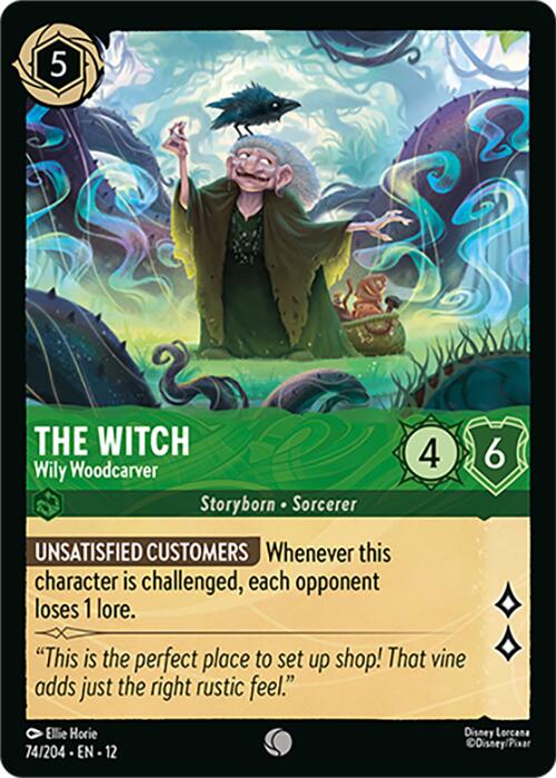 The Witch - Wily Woodcarver (74/204) [Wilds Unknown] | L.A. Mood Comics and Games