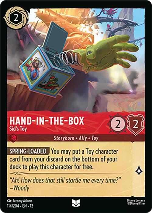 Hand-in-the-Box - Sid's Toy (114/204) [Wilds Unknown] | L.A. Mood Comics and Games